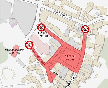 Fête musique 2025 - circulation centre ville