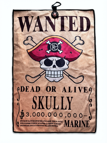 Custom printed golf towel with logo magnet - TowelCaddy