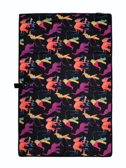 Custom printed golf towel with branded magnet - TowelCaddy
