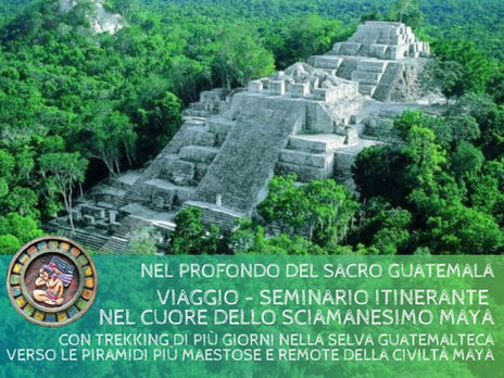 3 settembre su zoom, Presentazione del viaggio Nel profondo del Sacro Guatemala. Il Cuore Spirituale Maya. 31 DICEMBRE 2026 - 12 GENNAIO 2027 con trekking di più giorni nella selva.