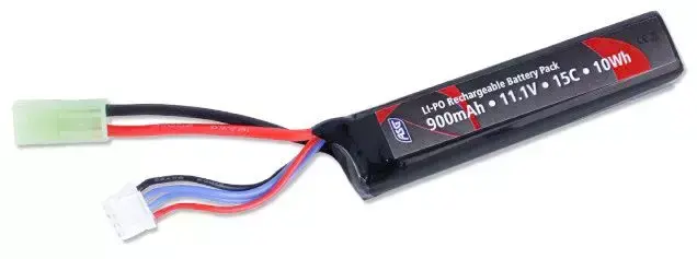 Thumbnail: 19014 Battery, 11,1V 900 mAh, LI-PO, single stick