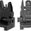 Thumbnail: UTG ACCU SYNC  SPRING LOADED AR15 FLIP UP  REAR & FRONT SIGHT  MNT-957 MNT-757