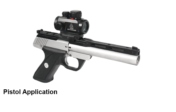 Thumbnail: UTG SCP-DS3026W SPORTING TYPE 2.6' RED/GREEN MICRO DOT QD MOUNT
