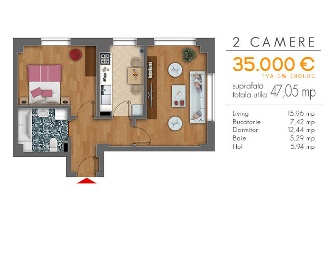 Apartamente de vanzare Vista 20