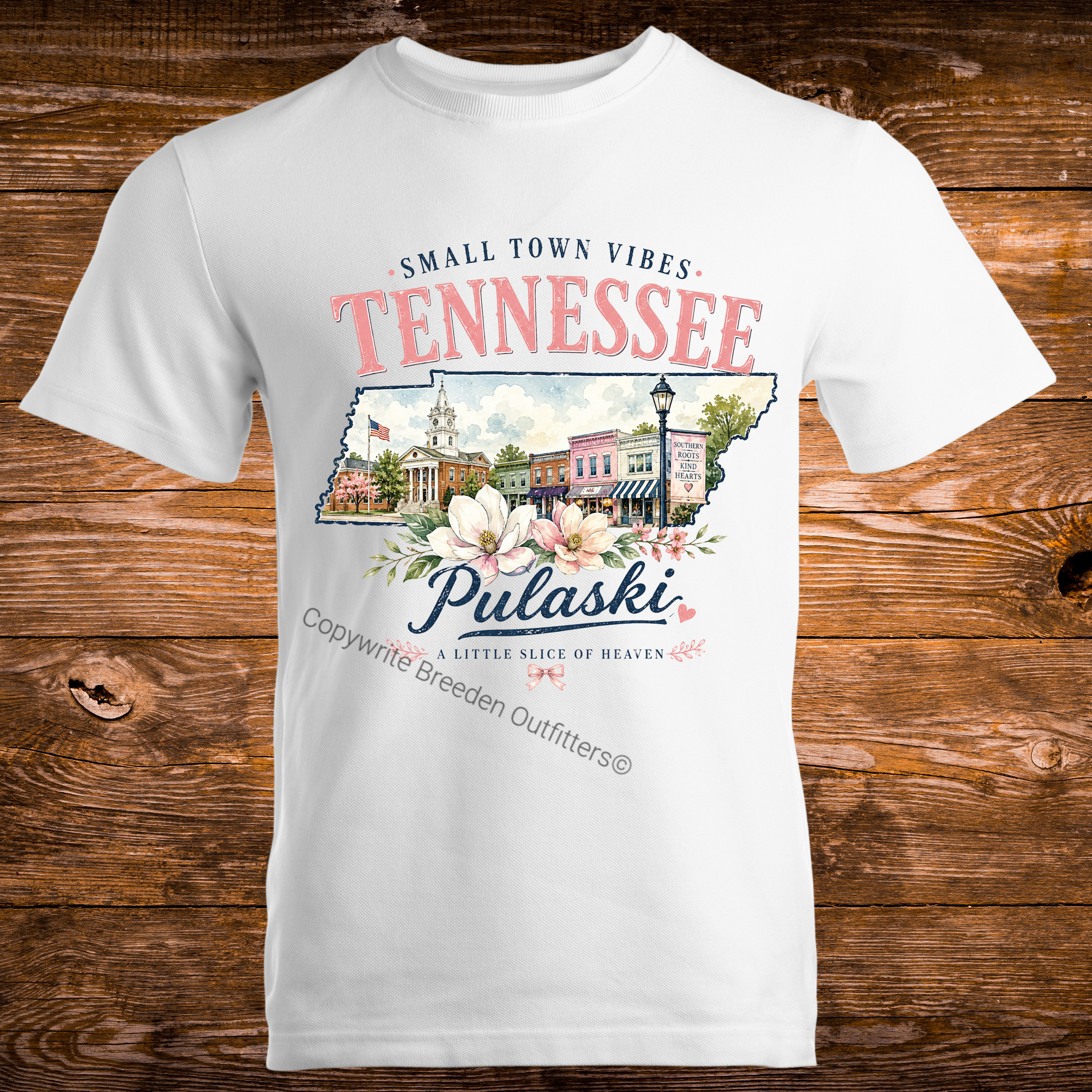 Pulaski Magnolia Hometown Tee