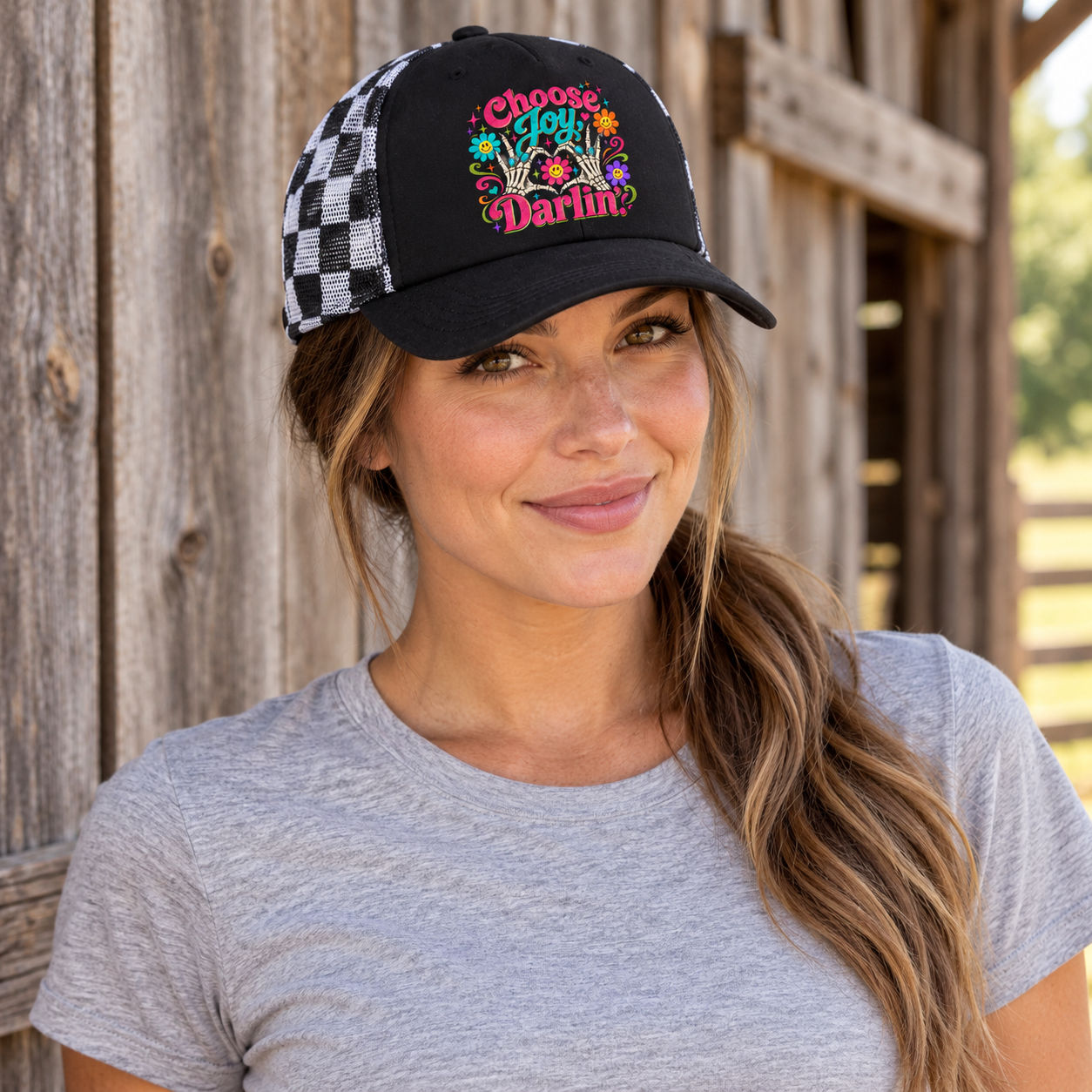 Choose Joy, Darlin’ Trucker Hat