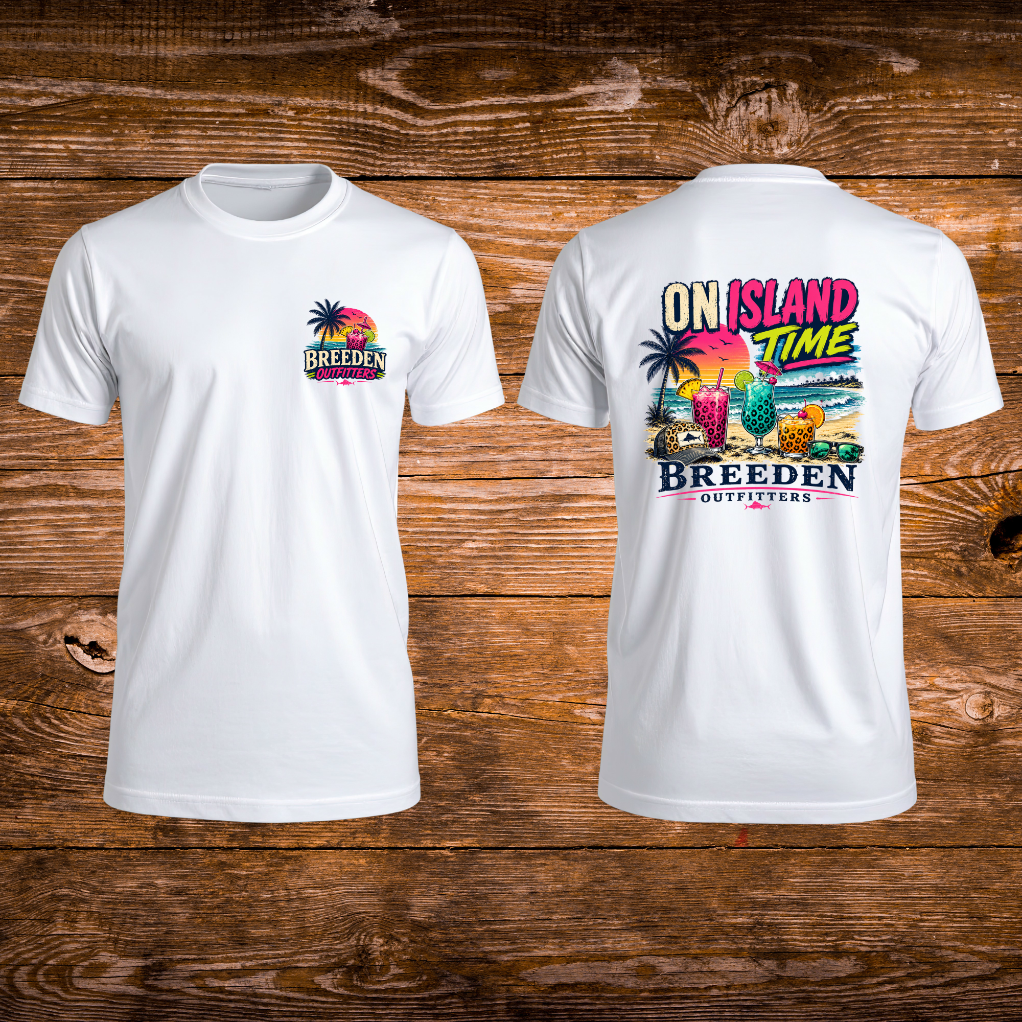 On Island Time Cocktail Tee