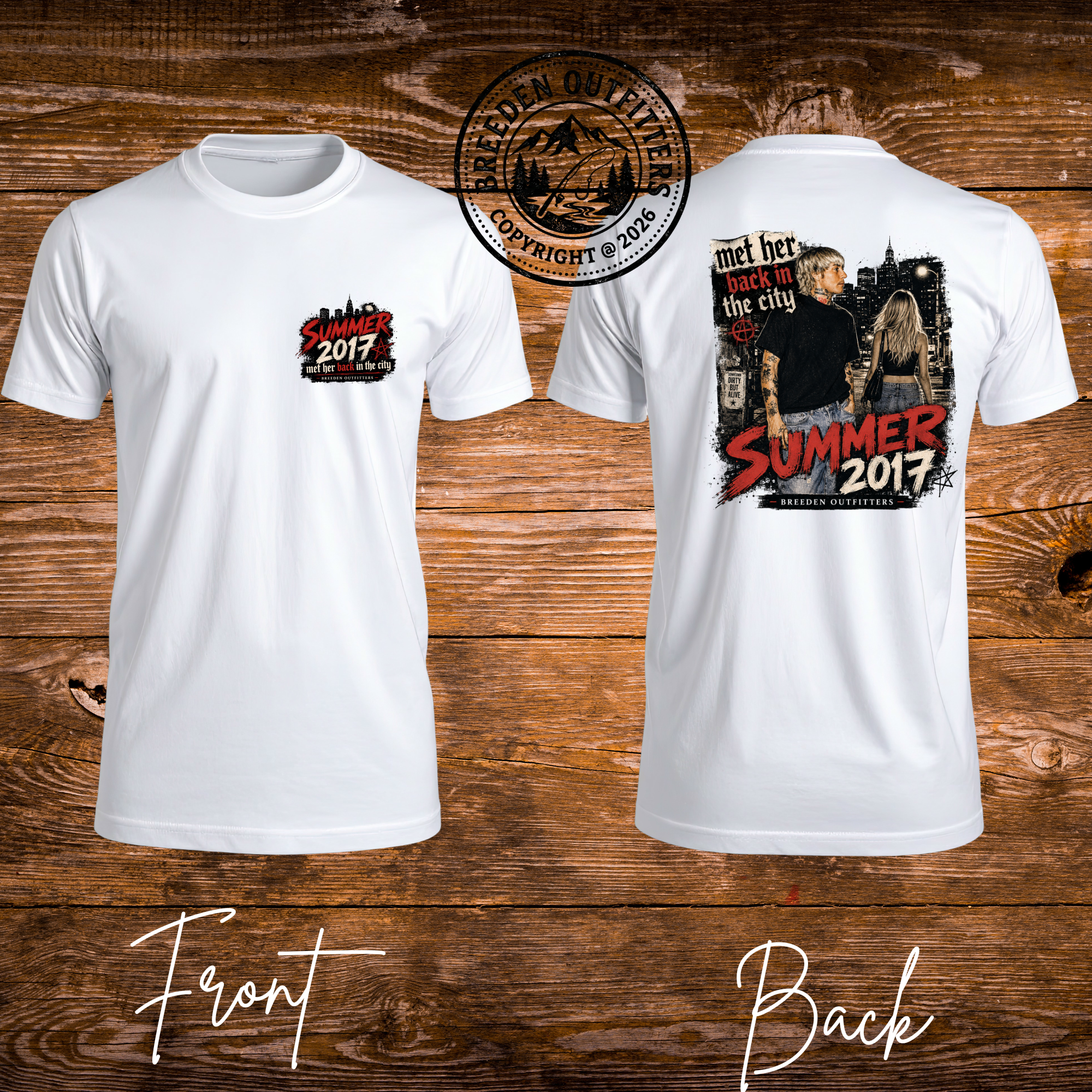 Summer 2017 “Met Her Back in the City” Graphic Tee