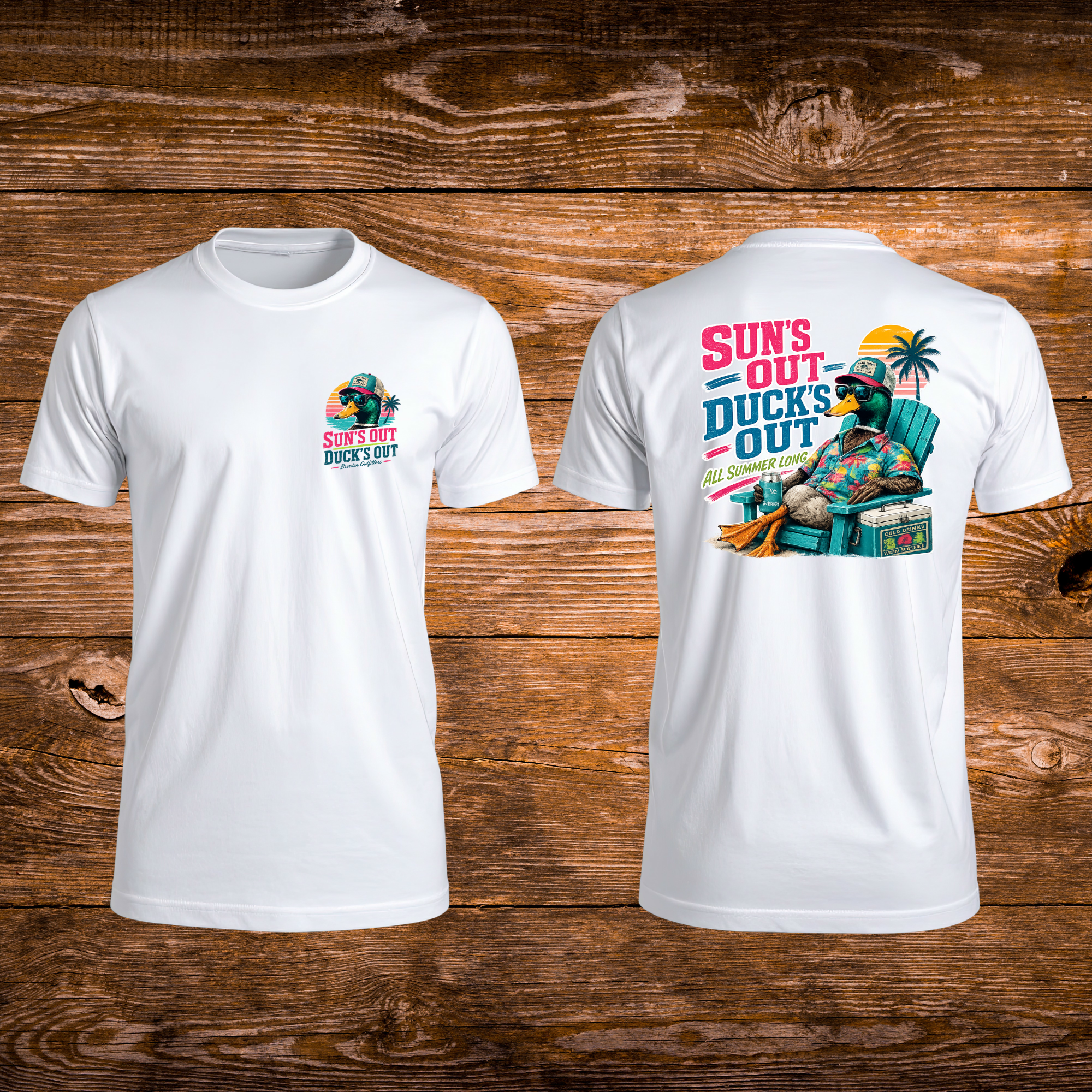 Sun's Out Ducks Out Summer Tee