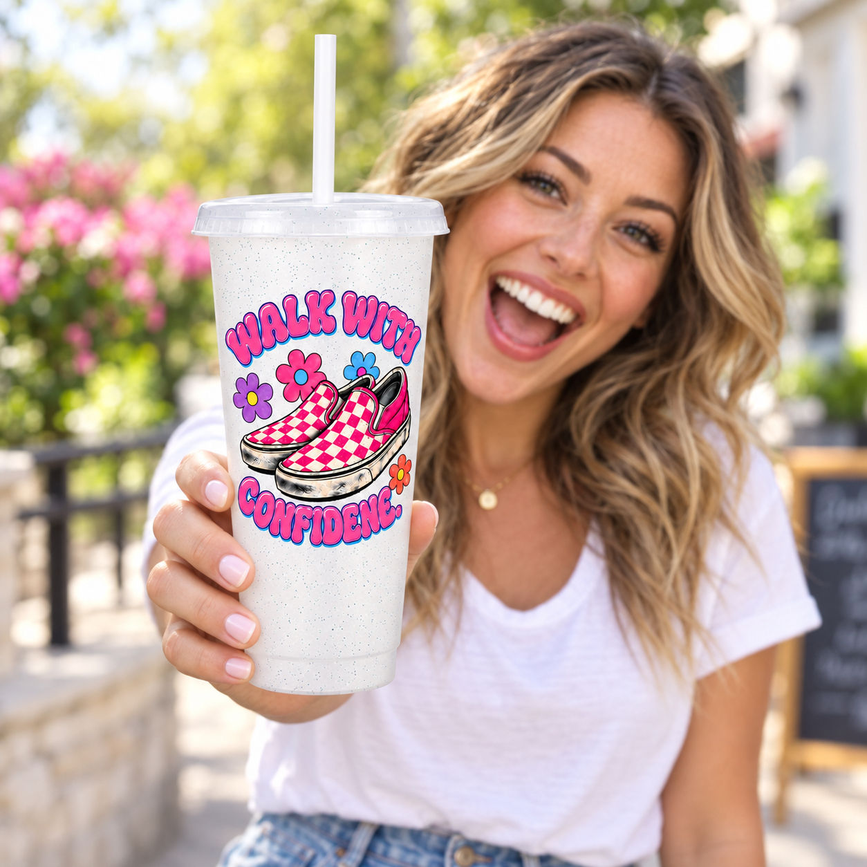 Walk With Confidence Cup