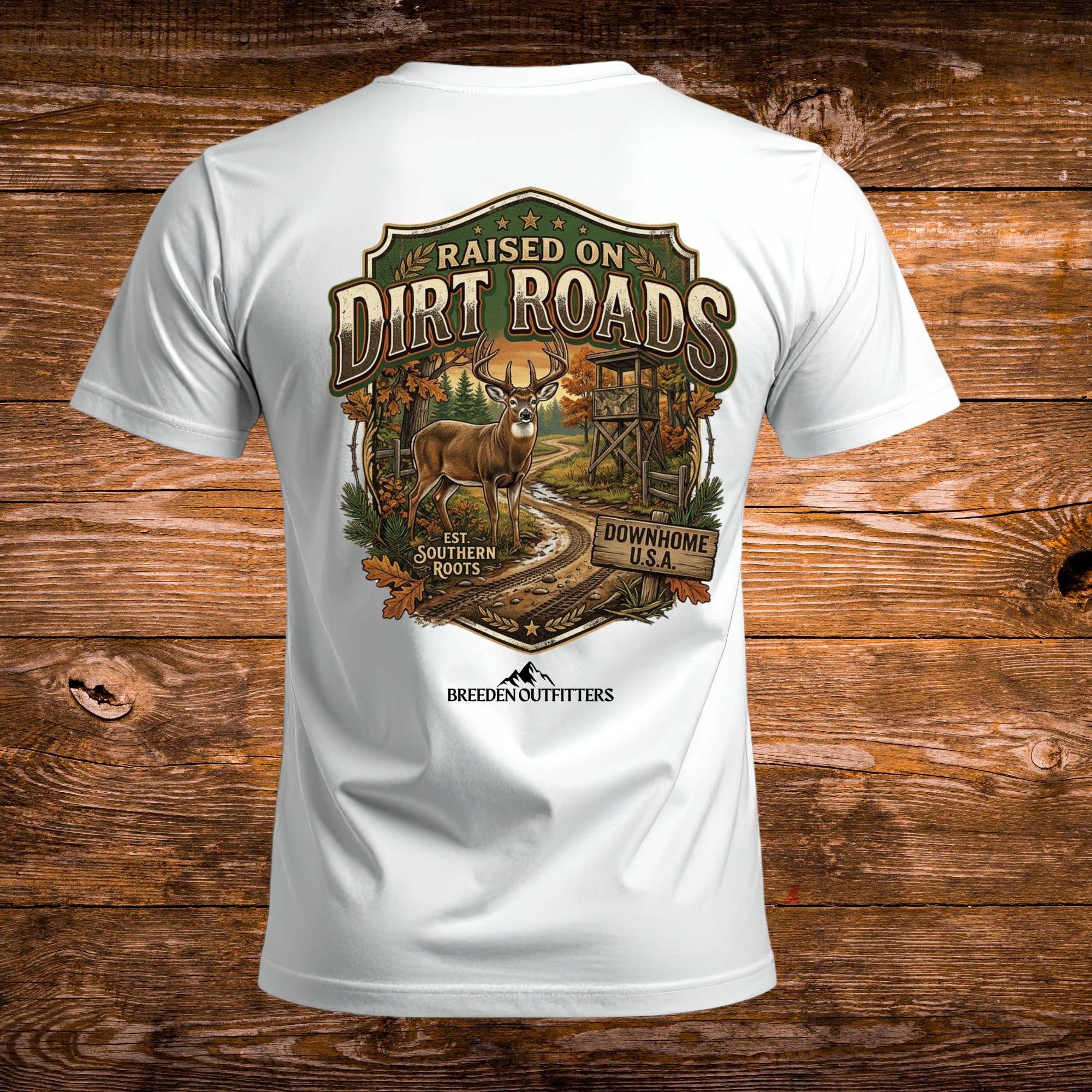 Raised on Dirt Roads Tee