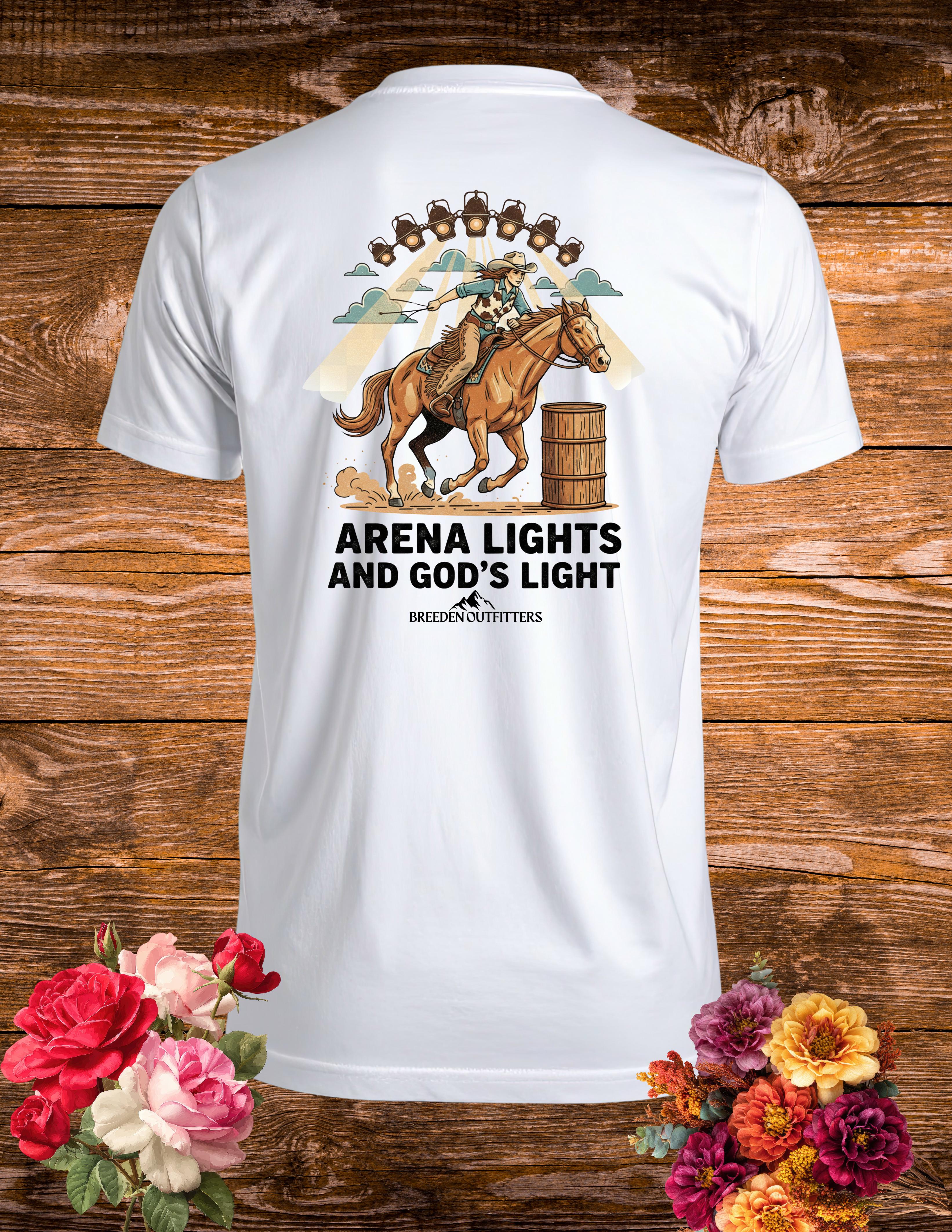 Arena Lights and God's Light Tee