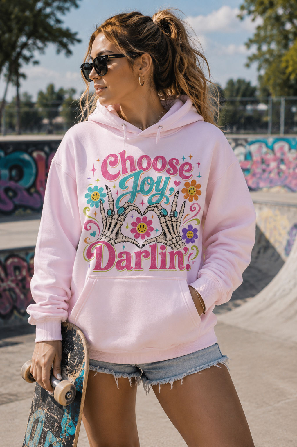 Choose joy darlin hoodie