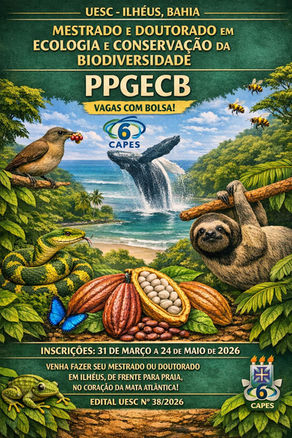 PROCESSO SELETIVO PPGECB 2026.2 (Mestrado e Doutorado) - Resultado homologado Reitoria (Publicado no D.O.E.)!