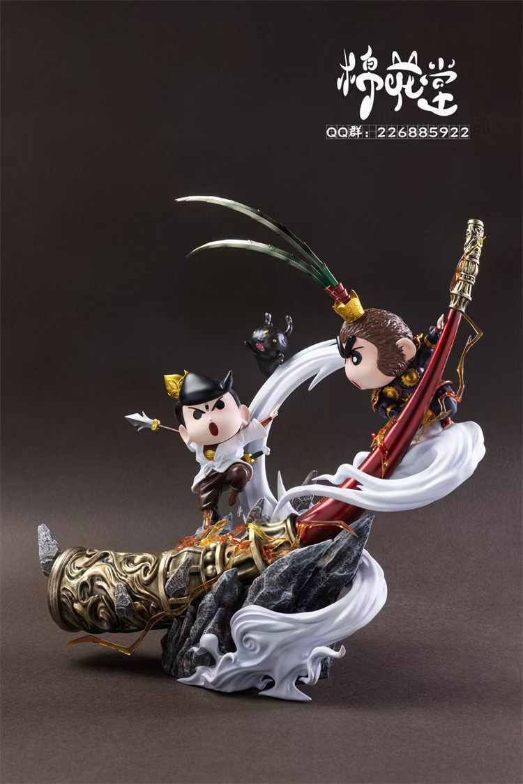 Thumbnail: 【PRE-ORDER】 Candy Palace Studio - WuKong vs Erlang She Crayon Shin Chan Resin