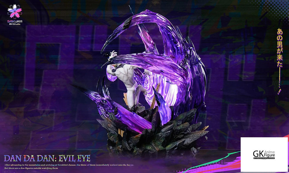 Thumbnail: Jiji (Evil Vision) Main Characters Series #3 Resin Statue | Sakura Studio