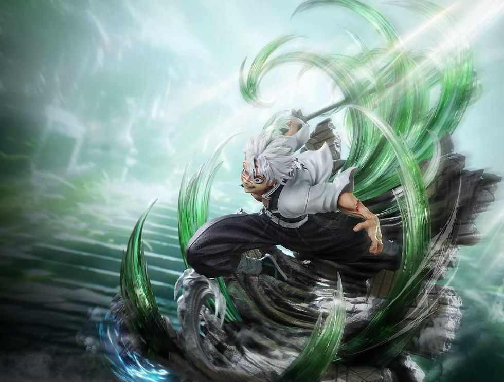 Thumbnail: 【PRE-ORDER】 U-King Studio - Shinazugawa Sanemi Demon Slayer Series Resin Statue