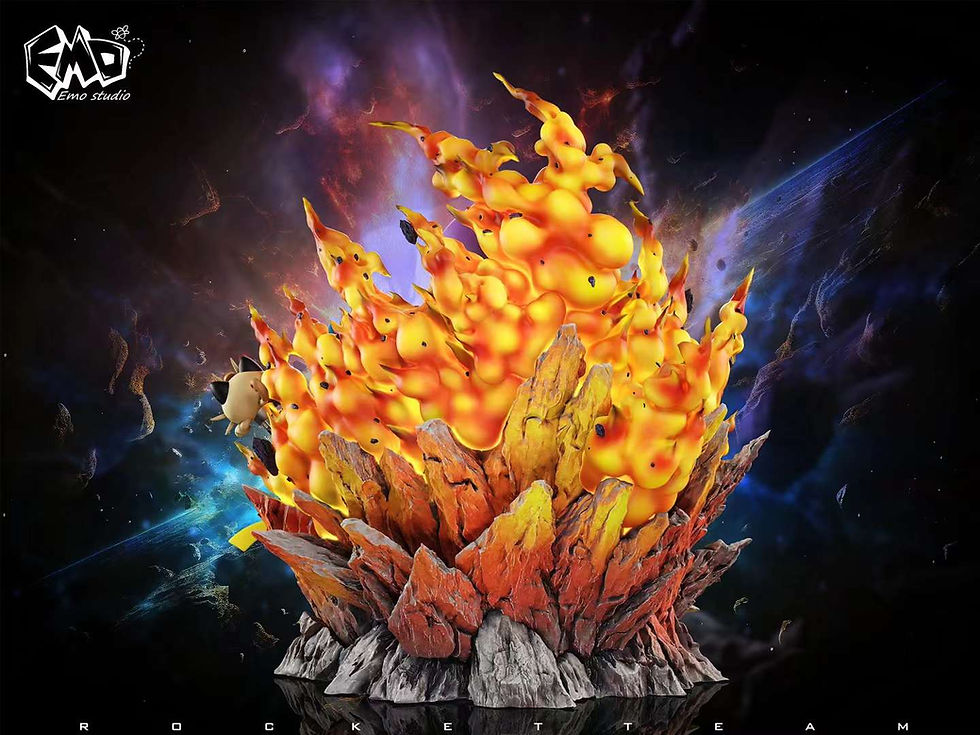 Thumbnail: 【PRE-ORDER】  Emo Studio - Team Rocket Pokemon Big Collection Series 002 Resin