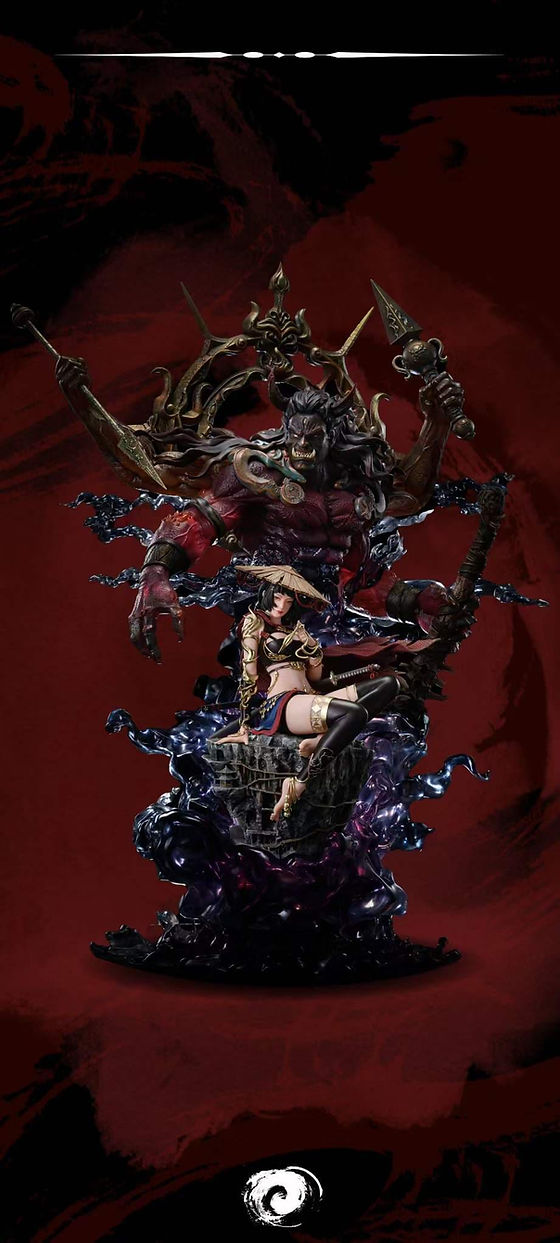 TX Studio - Original IP - Ink Knight Errant GK Figure Worldwide