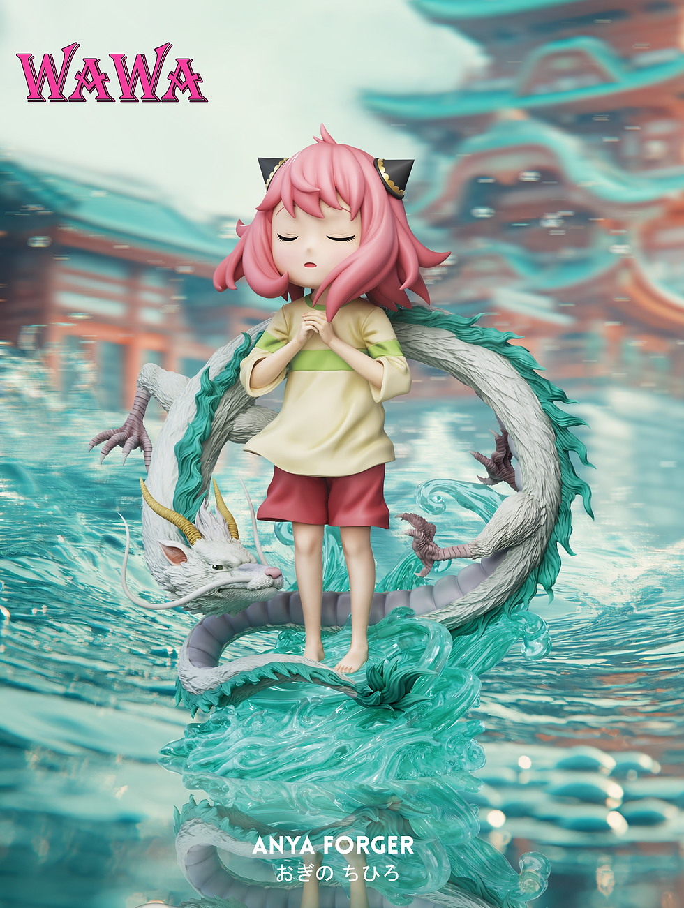 Thumbnail: 【PRE-ORDER】 WAWA Studio - Anya cos Chihiro Spy x Family Resin Statue GK Anime