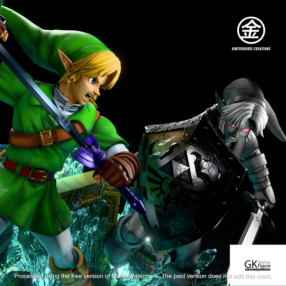 Thumbnail: 【PRE-ORDER】Kintsukuroi Creations Studio - LINK VS DARK LINK 14 & 16 DIORAMA The