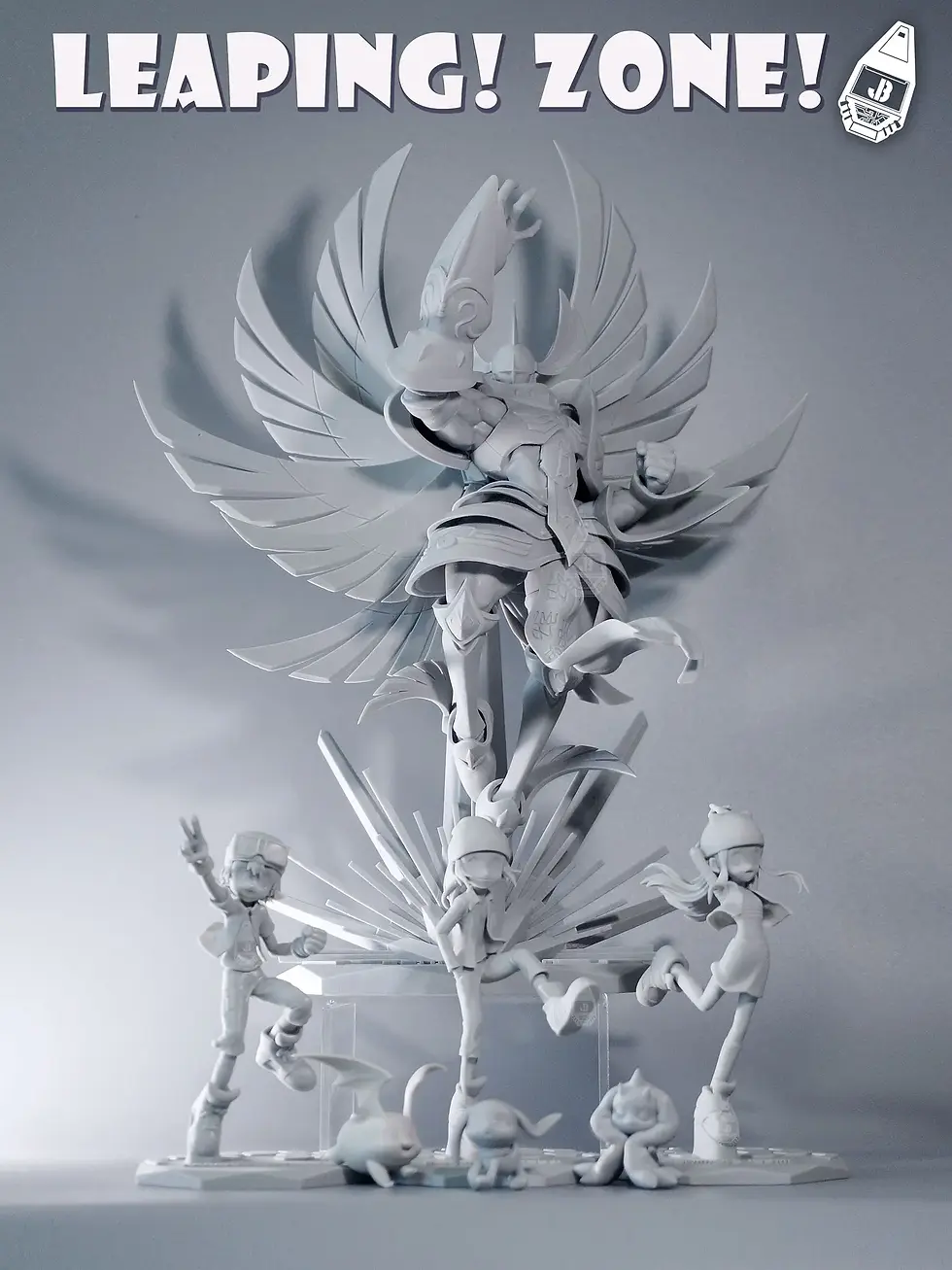 Thumbnail: 【PRE-ORDER】JBS Studio - Takuya & Zoe & Koji MH Scale (Digimon Frontier) GK