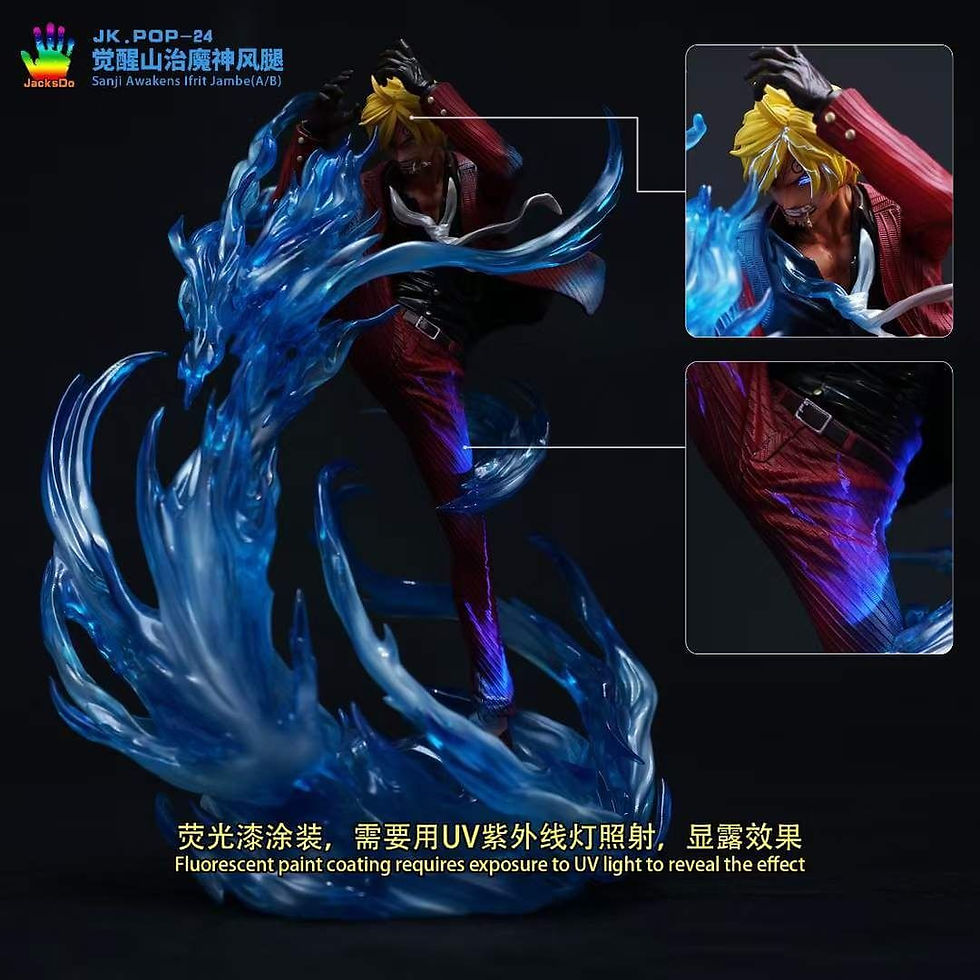 Thumbnail: JacksDo Studio - Sanji Ifrit Jambe Resin Statue (Pre-Order) - One Piece