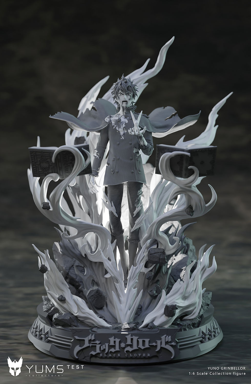 Thumbnail: 【PRE-ORDER】YUMS-Collectors Studio - Black Clover Spade Prince Yuno Awakening For