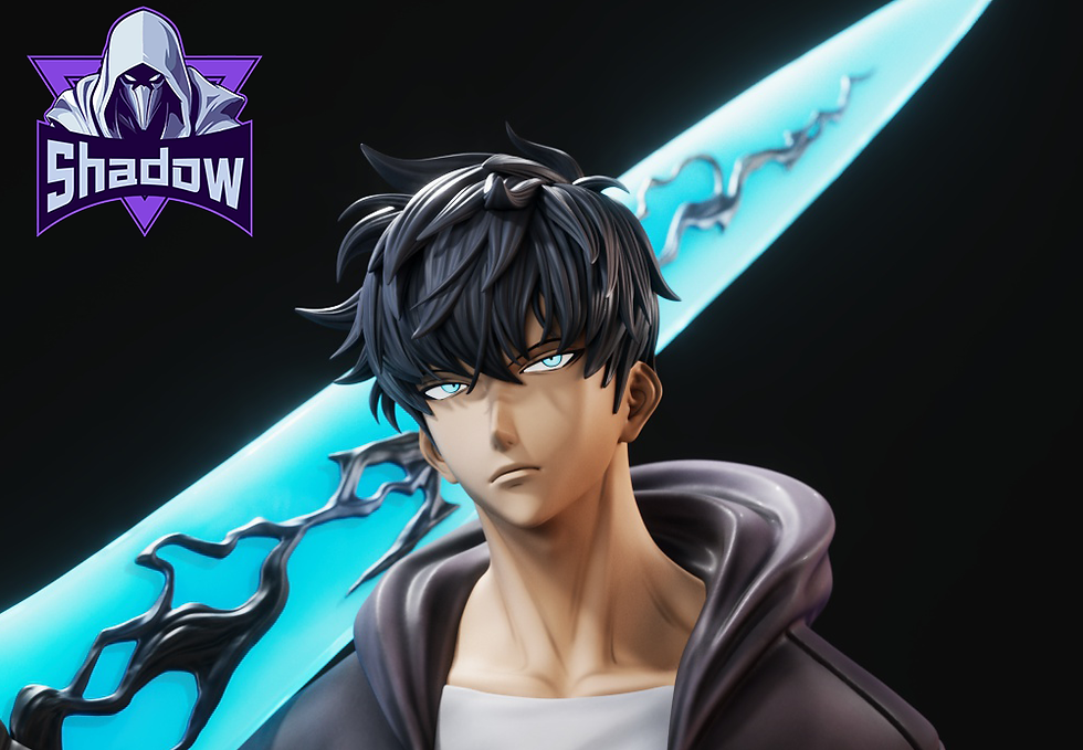 Thumbnail: 【PRE-ORDER】Shadow Studio - Sung Jin Woo Solo Leveling Resin Statue GK Anime