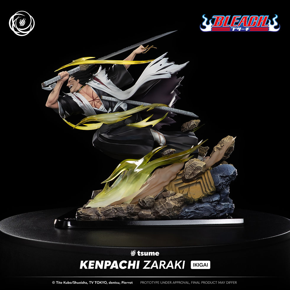 Thumbnail: Tsume Art Ikigai Series Kenpachi Zaraki 1/6th Resin Statue | Tsume Studio