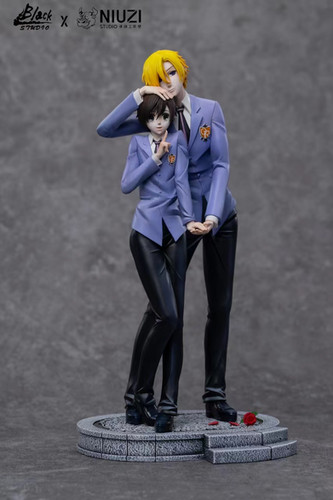 【希少】夢みる廻廊 YUKINORI TOKORO フォトミュージアム PRE-ORDER】 Black Studio - Fujioka Haruhi & Tamaki Suoh Resin