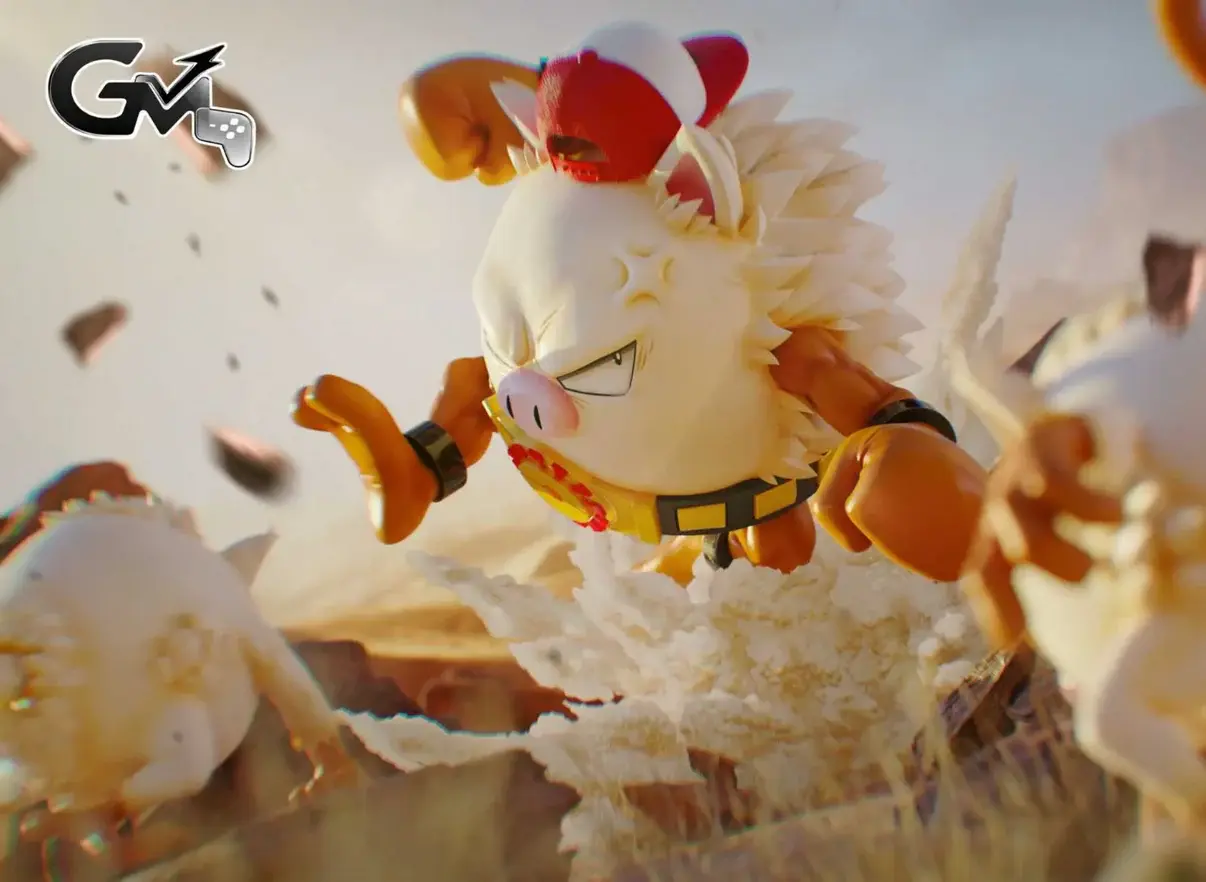 【PRE-ORDER】Game Master Studio - Mankey Evolution Set X Ash's Primeape Pokémon