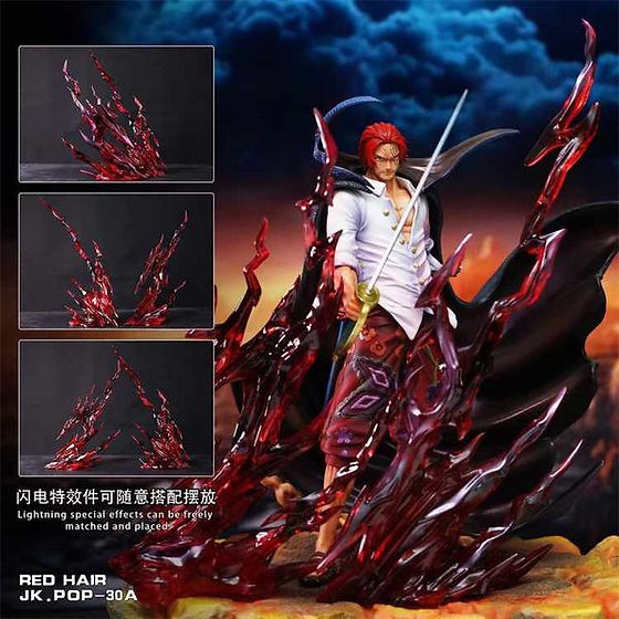 JacksDo Studio - Stand Pose Yonko Red Hair Shanks Resin Resin
