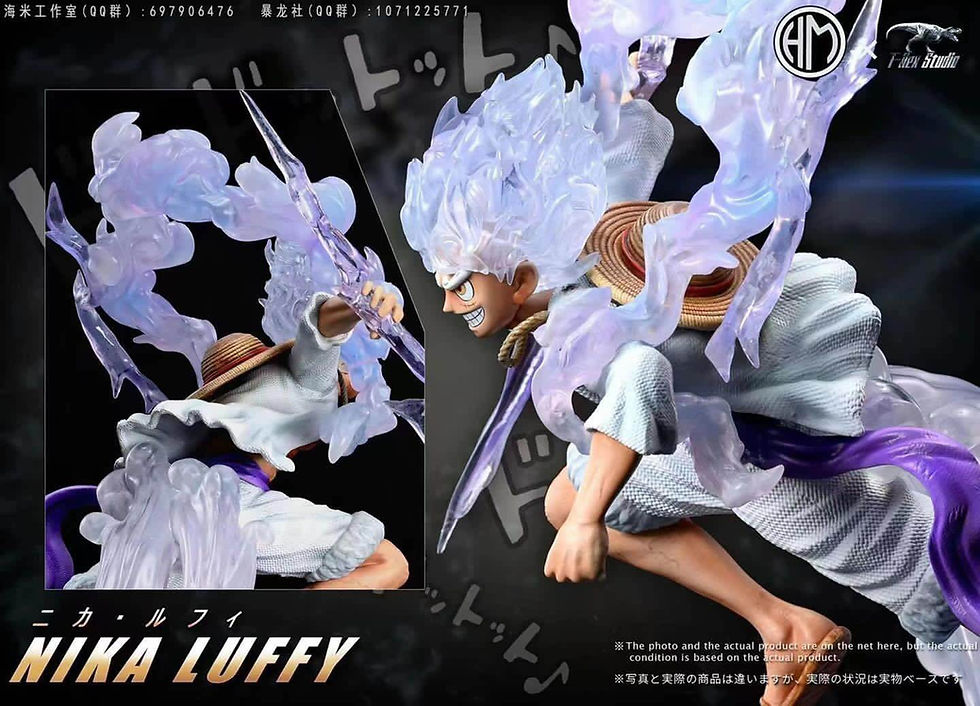 Thumbnail: HM x T-Rex Studio - Luffy Gear5 Nika Resin Statue (Pre-Order) - One Piece