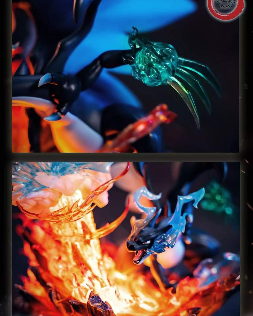 Thumbnail: Fantasy Studio - Pokemon Charizard X VS Greninja Pokemon Resin Statue