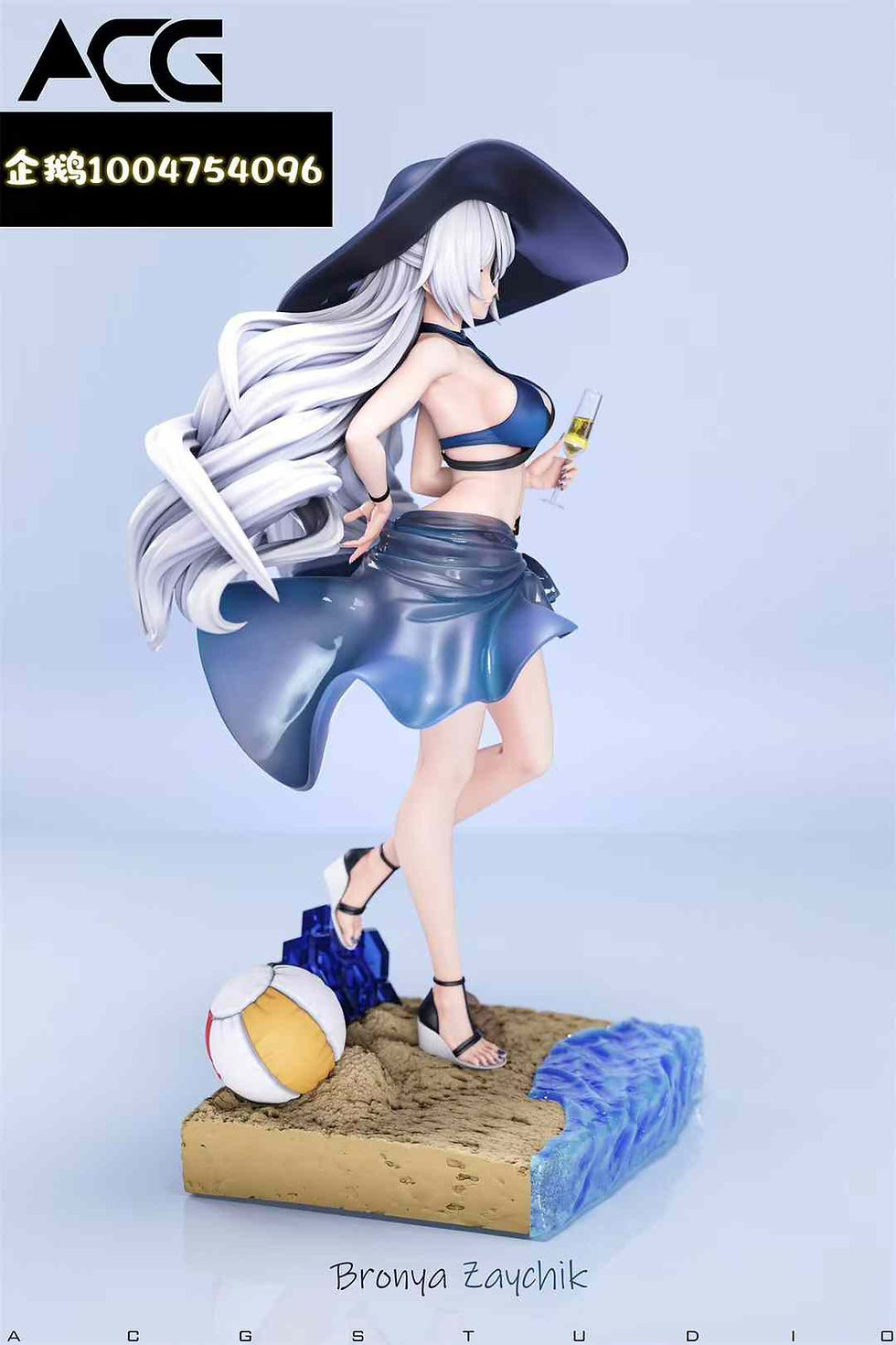 Thumbnail: 【PRE-ORDER】 ACG Studio - Swimsuit Bronya Zaychik Honkai Impact Resin Statue GK