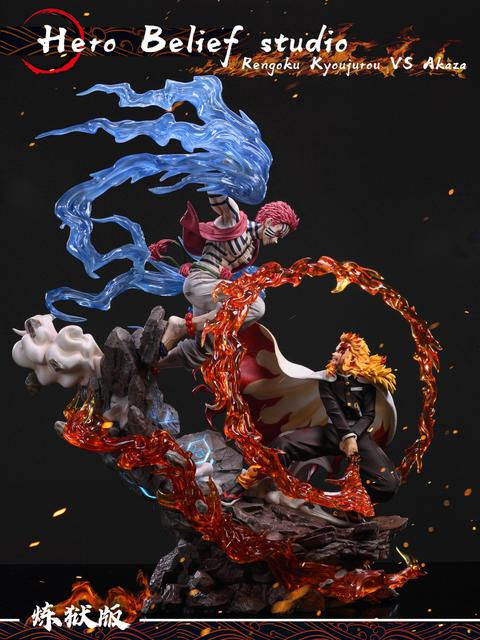 Thumbnail: 【OUT OF STOCK】Hero Belief Studio - Demon Slayer VS Series 01 - Rengoku Vs Akaza