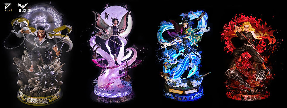 Thumbnail: 【READY STOCK】S.D.S & JianKe Studio-Demon Slayer Hashira Vol. 4 1/6 Kocho Shinobu