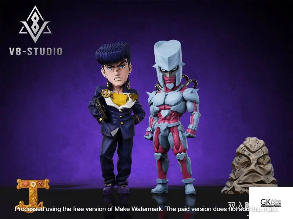 Thumbnail: Josuke Higashikata and Crazy Diamond JoJo's Bizarre Resin Statue | V8 Studio