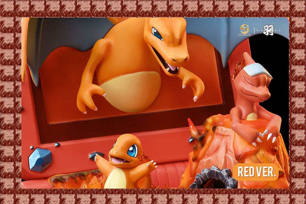Thumbnail: HZ Studio -Gaming Console Series Charizard Evolution Series Pokémon Resin Statue
