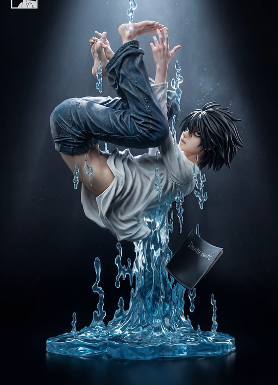 L Lawliet Death Note Resin Statue (Pre-Order) | Palm Flame Studio