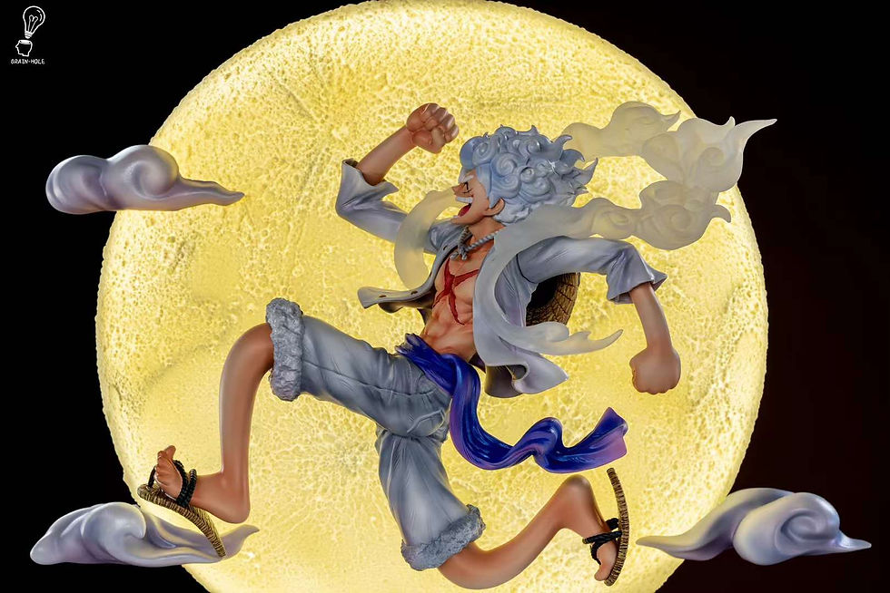 Thumbnail: 【PRE-ORDER】Brain Hole Studio - One Piece- Moon Nika Luffy One Piece Resin Statue