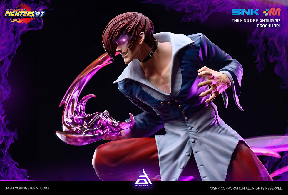 Thumbnail: 【CLOSED ORDER】Dash Youngster Studios - SNK Licensed 1/4 Insane Iori | SNK Figure