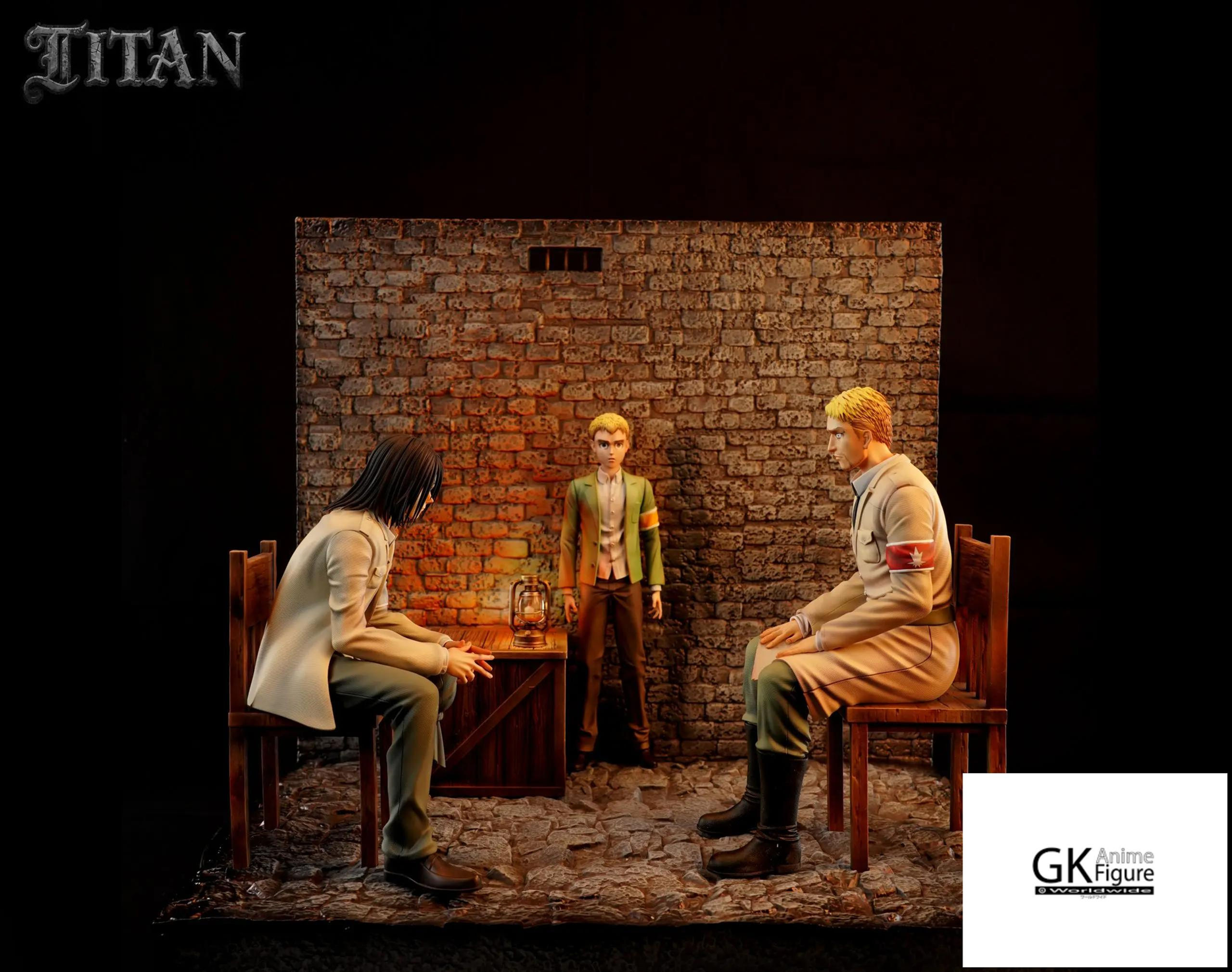 【PRE-ORDER】TITAN Studio - Eren Jaeger X Reiner Braun Attack on Titan Resin