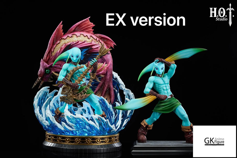 Thumbnail: 【PRE-ORDER】HOT Studio - Link Zora Form Link Figure The Legend of Zelda Resin Sta