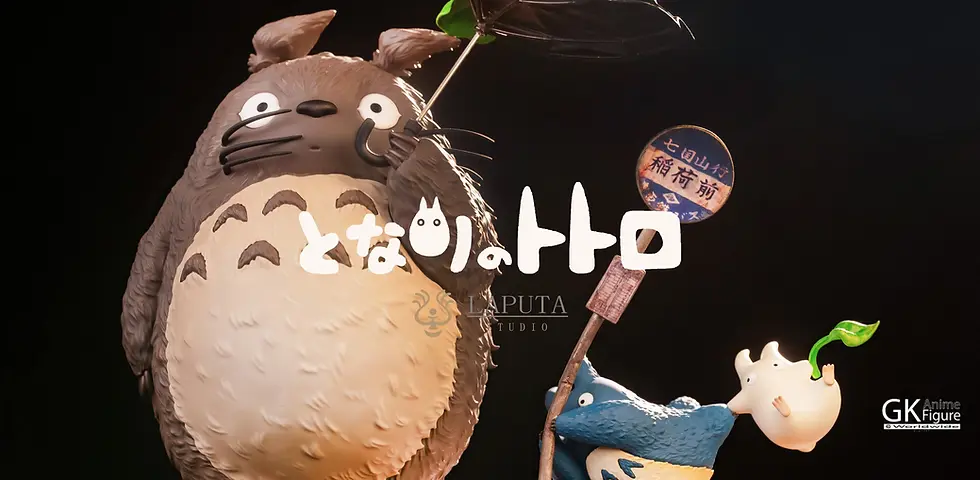 Thumbnail: 【PRE-ORDER】Laputa Studio - Totoro Strong Wind Warning Scene GK