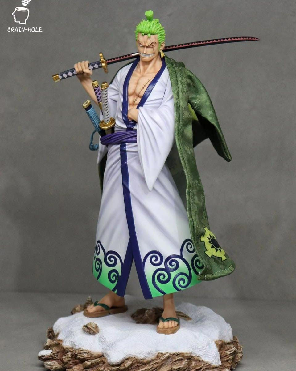 【READY STOCK】Brain Hole Studio - Roronoa Zoro One Piece Resin Statue