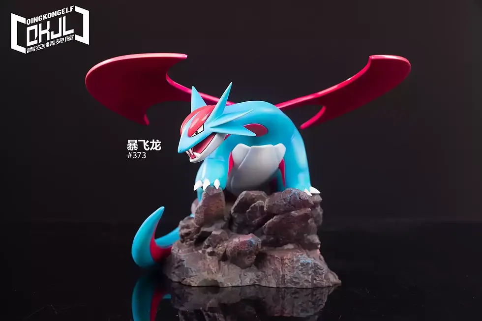Thumbnail: 【PRE-ORDER】QKJL Studio - Bagon Shelgon Salamence Evolution Set 1/20 (Pokémon) GK