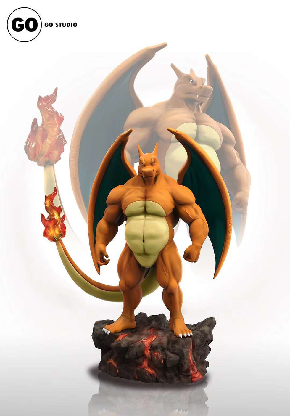 Go Studio - Pokemon - Charizard Pokemon Resin Statue