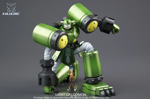 PRE-ORDER】Hudie Studio - Saint Galgomon & Henry Wong (Digimon) GK